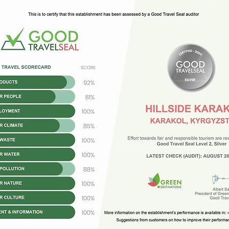 Hillside Karakol B&B エクステリア 写真